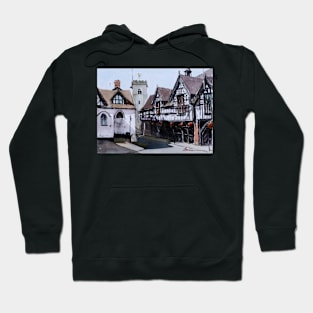 The Guildhall, Much Wenlock, Shropshire, England Hoodie